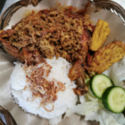 Nasi Ayam Penyet